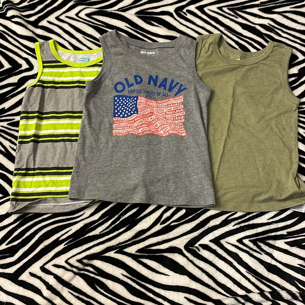 Boys tank top bundle 4T